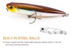 Señuelo Tsurinoya Snake 8,5 10,5g Tararira Dorado Superficie