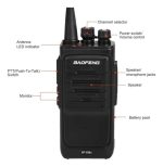 2 Handys Wlkie Talkie Radio Seguridad Comunicacion Rango 4km - Imagen 2