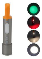 Linterna Carga Usb Tactica Varios Colores 1000 Lumen Caza - Imagen 5