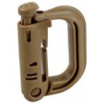 Mosqueton D-ring Molle Hebilla Tactica Mochila Chaleco Arena