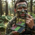 Pintura Facial Militar, Caza, Camuflaje Salvaje Oil Natural
