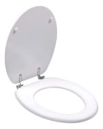 Tapa Inodoro Oval Blanca