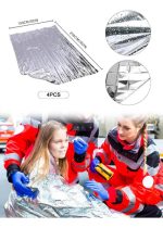 Manta Térmica Aluminizada Emergencia Supervivencia 1.6x2.10m - Imagen 4