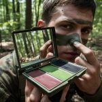 Pintura Facial Militar, Caza, Camuflaje Salvaje Oil Natural - Imagen 7