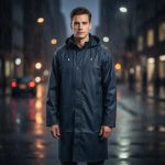 Pilot Italiano Impermeable Unisex En Nylon Pvc - Imagen 5