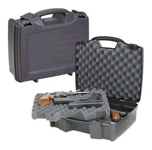 D_606725-MLU50862347512_072022-O.jpg Caja Rigida Plano Para Transporte De 4 Pistolas Revolver - Imagen 1
