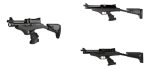 Pistola Hatsan At-p2 Pcp Con Culata Extensible Cal 5.5 Caza