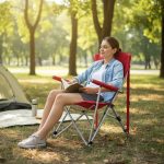 Silla Plegable Almirante Resistente 140 Kg Camping Pesca - Imagen 5