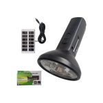 Linterna Led Con Panel Solar Para Carga Camping Viaje Hogar - Imagen 2