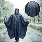 Poncho Unisex Lluvia Impermeable Nylon Pvc Plastificado - Imagen 7