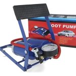 Inflador Doble Bomba De Pie Auto Moto Bici