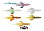 Señuelo Vinilo Pesca Variada Tsurinoya Tarariras Dorados - Imagen 2