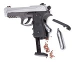 Pistola Co2 Crosman Mako Cm9b Blowback Tipo Beretta 92 4,5 - Imagen 4