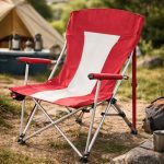 Silla Plegable Almirante Resistente 140 Kg Camping Pesca - Imagen 2