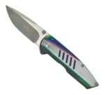 Navaja Sevillana Tactica Crkt Tornasolada Caza Camping Pesca - Imagen 2