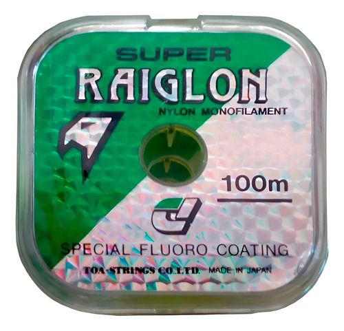 D_696431-MLU94081993759_102025-O.jpg Tanza Nylon Monofilamento Super Raiglon 0.148 Mm Fluor - Imagen 1