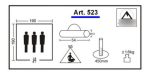 Carpa Minipack 3/4 Personas Camping Gran Aventura - Imagen 2