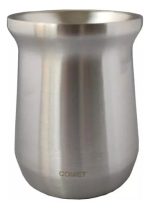 Mate Chico Con Doble Pared En Acero Inoxidable 160ml Comet Liso - Imagen 2