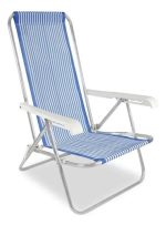 Silla Plegable Reclinable Camping Playa Gran Aventura - Imagen 4