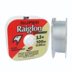 Tanza Nylon Monofilamento Super Raiglon 0.310 Mm Gris Claro - Imagen 2