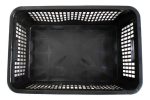 Canasto Negro Plastico Cosechero 50x33x28 Cm - Imagen 2
