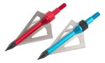 2 Flechas De Ballesta Aluminio Con Punta De Caza Bisturi - Imagen 4