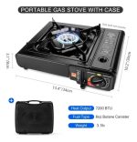 Anafe Gas Butano Y Supergas Ideal Para Camping Gran Aventura - Imagen 3
