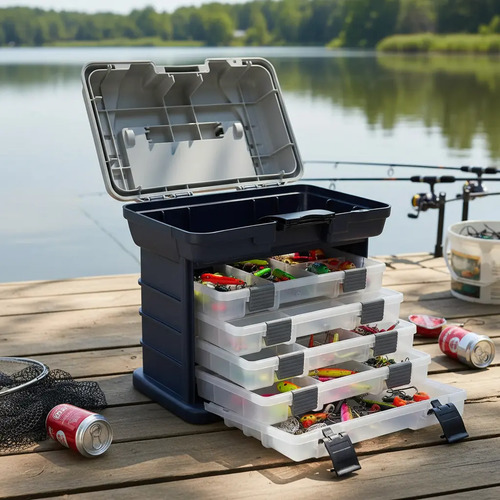 D_757576-MLU99130248171_112025-O.jpg Caja De Pesca Mas Organizadores Para Anzuelos O Señuelos - Imagen 1