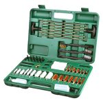Kit De Limpieza De Armas 59 Piezas En Maletín Plástico