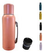Termos Acero Inoxidable 1 Litro Doble Capa C/manija+colores - Imagen 18