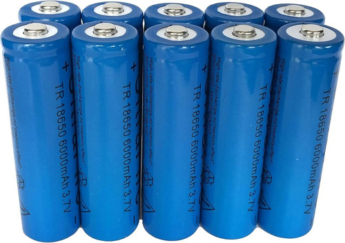 D_770098-MLU78040378293_072024-O.jpg Batería 18650 Li-ion De 3,7 V Recargable 5 Unidades - Imagen 1