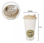 Jarra Termica Hermetica Comet 450ml Acero Inox Cafe - Imagen 3