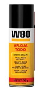 Lubricante Multiuso W80 Afloja Todo 252ml