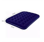 Colchon Inflable 2 Plazas Bestway Para Camping Viaje Visitas - Imagen 4