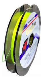 Nylon Tanza Raiglon 0,14mm 100m Japon Verde Fluo 4 Lb 2 Kg Color Verde Fluor - Imagen 2