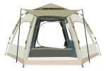 Carpa Autoarmable Explorer 4 Personas Impermeable Hexagonal