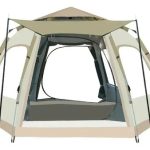 Carpa Autoarmable Explorer 4 Personas Impermeable Hexagonal