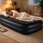Conlchon Inflable Intex Reforzado 1 Plaza Sommier Electrico