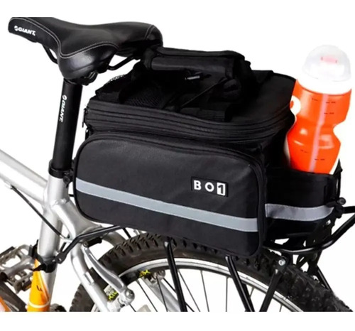 D_803111-MLU54838209554_042023-O.jpg Bolso Con Alforjas Para Parrilla De Bicicleta Gran Aventura - Imagen 1