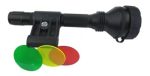 Linterna De Caza Recargable 10w Varios Colores Gran Aventura