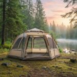 Carpa Autoarmable Explorer 4 Personas Impermeable Hexagonal - Imagen 2