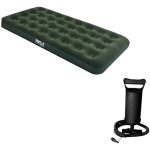 Colchon Inflable 1 Plaza + Inflador Camping Gran Aventura
