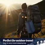Sobre De Dormir Termico Camping Trekking Viaje Ajustable - Imagen 14