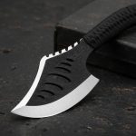 Cuchillo Hacha Tactica Con Cierra Lanzamiento Supervivencia - Imagen 2