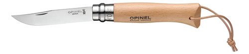 D_833364-MLU93630777870_102025-O.jpg Navaja Opinel N°7 Inox Con Tira De Cuero Granaventura - Imagen 1