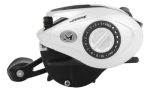 Reel Baitcasting Marine Venza Gto 8000 De Perfil Bajo Con 8 Rulemanes Blanco Izquierdo - Imagen 2