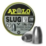 Chumbos Apolo Slug 5.5mm X 250 Uni Precisión Y Potencia