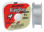 Tanza Nylon Monofilamento Super Raiglon 0.310 Mm Gris Claro