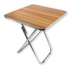 Mesa Plegable Cuadrada 60x60x70cm Gran Aventura