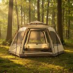 Carpa Autoarmable Explorer 4 Personas Impermeable Hexagonal - Imagen 3